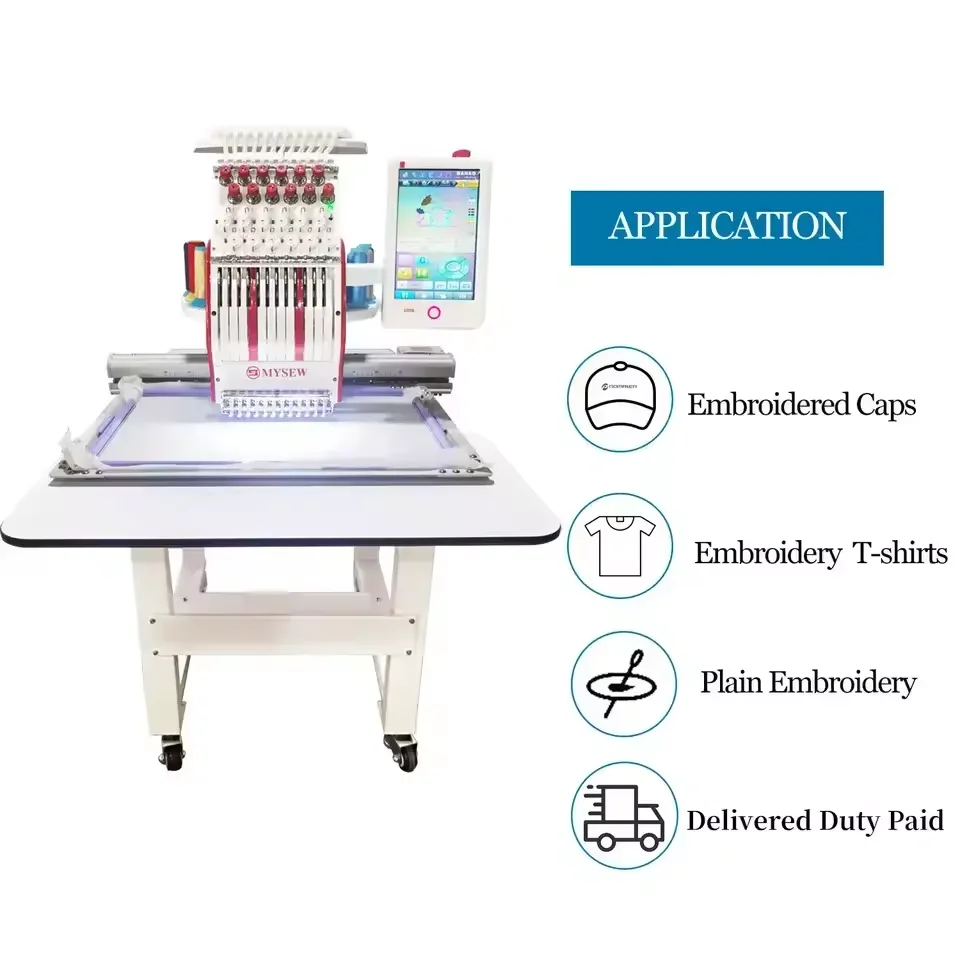 MYS 1201 Embroidery Machine - High Speed & Multifunctional