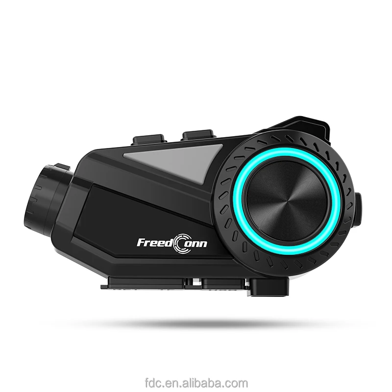 Freedconn R3 Pro with 2K Camera Recorder for Motorcycle Intercom