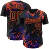 Black Royal Blue Orange