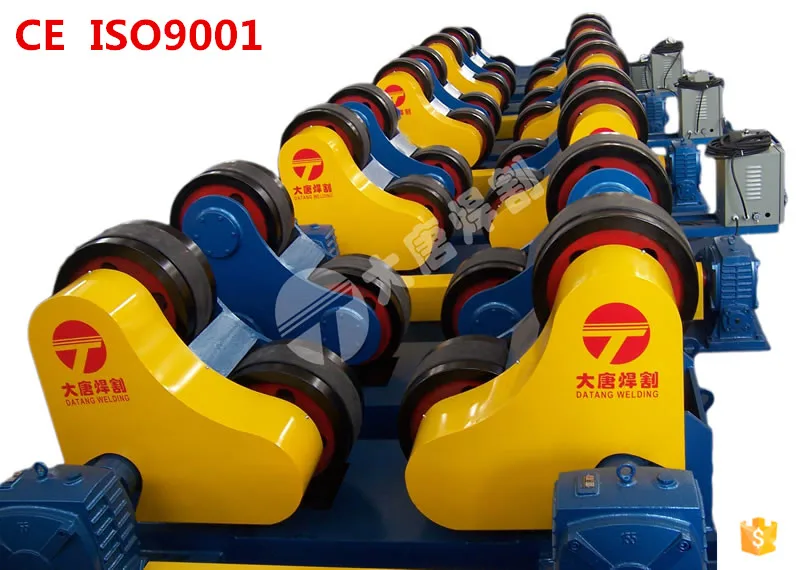 Автоматический роликовый сварочный вращающийся Вращающийся рулоны для эффективной сварки