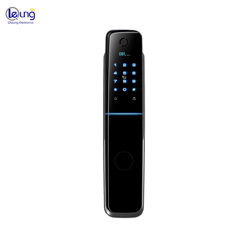 Automatic S922 Tuya APP Remote Control Doorlock Digital Fingerprint Electronic Password Key Card Smart Home Door Lock