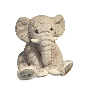 45Cm Wholesale Cheap Stuffed Soft Toys Pillow Infant Plush Elephant Big Ears Stuff Baby Sleeping Elephant Plush Toy