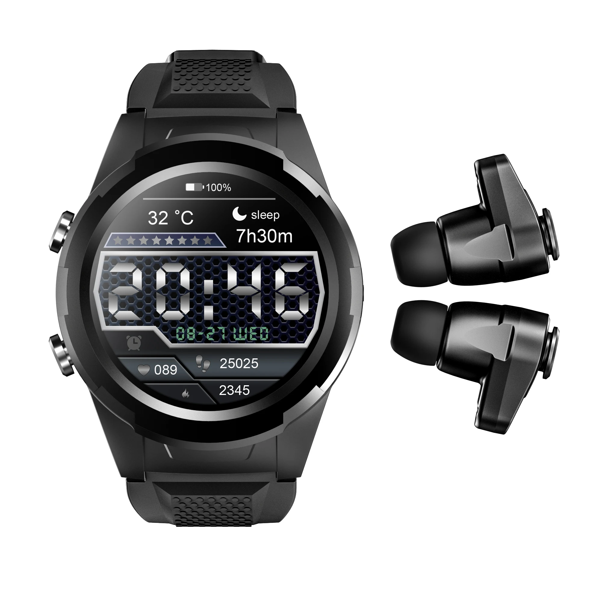 Reloj Inteligente Deportivo F6,Dispositivo Con Auriculares  Inalámbricos,Para Teléfonos Móviles,Fitness,Novedad - Buy Nuevos Productos  Calientes F6 Smartwatch Y Auriculares,Móvil Teléfonos Reloj Inteligente  Encuentro,Soprts Reloj Y Auriculares 