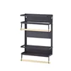 Folding large black refrigerator rack