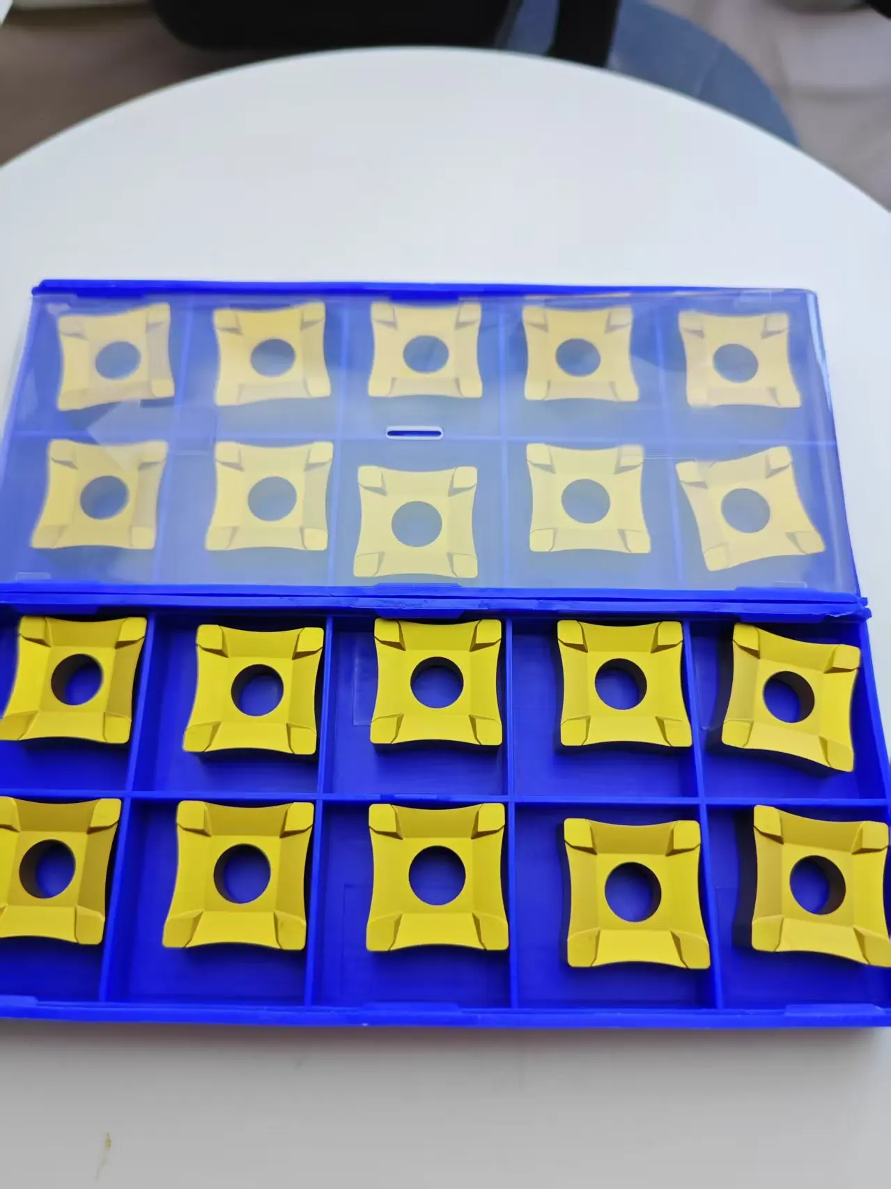 Carbide CNC Inserts Series Six Sided OD Scarfing Inserts for Pipe and Tubes