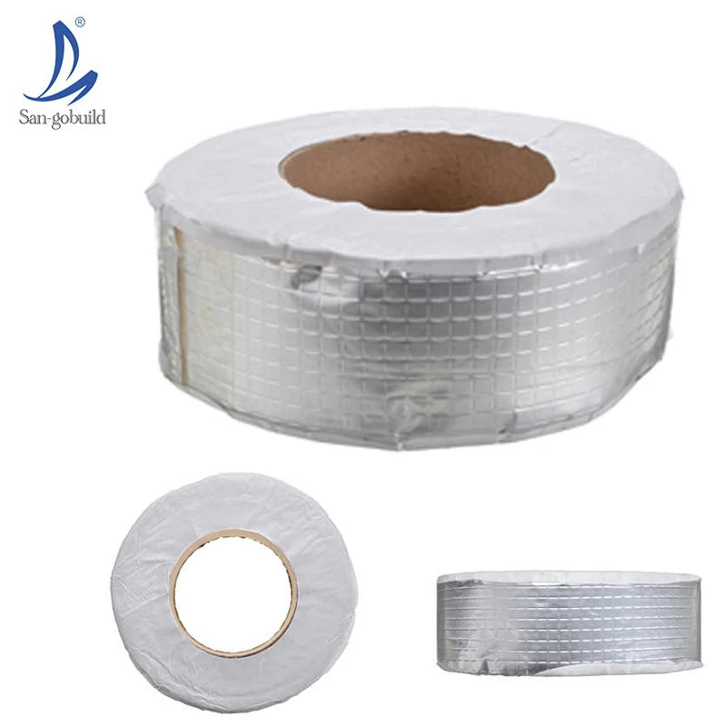 Factory Prices Colors Butyl Tape High Temperature 0.5mm Sealing Waterproof Foil for Roof