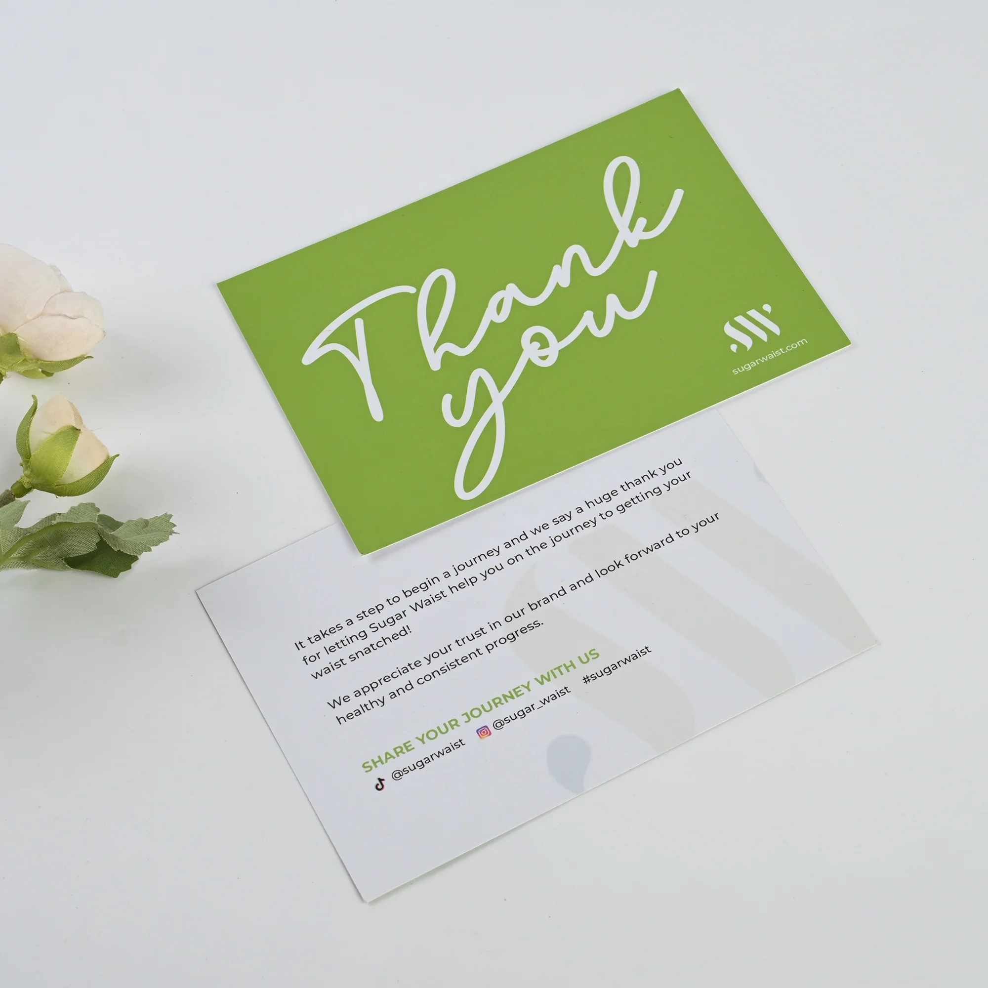 Wholesale Custom Logo Personalized Paper Card Custom Gift Thanks Card Thank You Card for Small Business