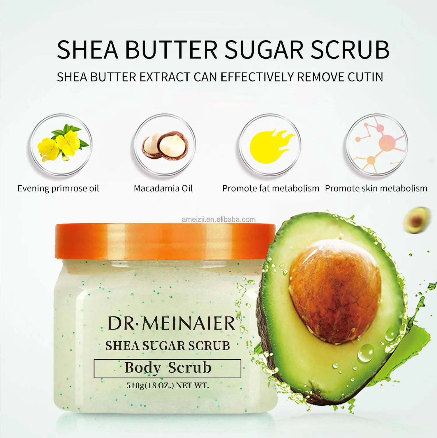 Oem Fruit Body Scrub Skin Deep Cleansing Care Scrub Exfoliante Corporal Face Moisturizing 