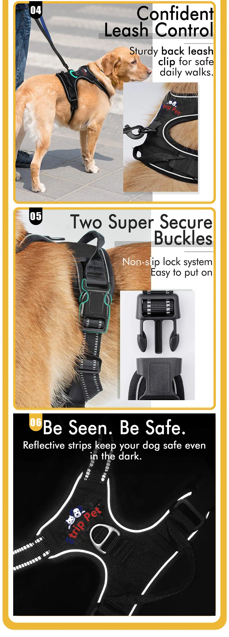 2022 Manufacturers Dog Leash And Harness Set Custom Logo Oxford Mesh