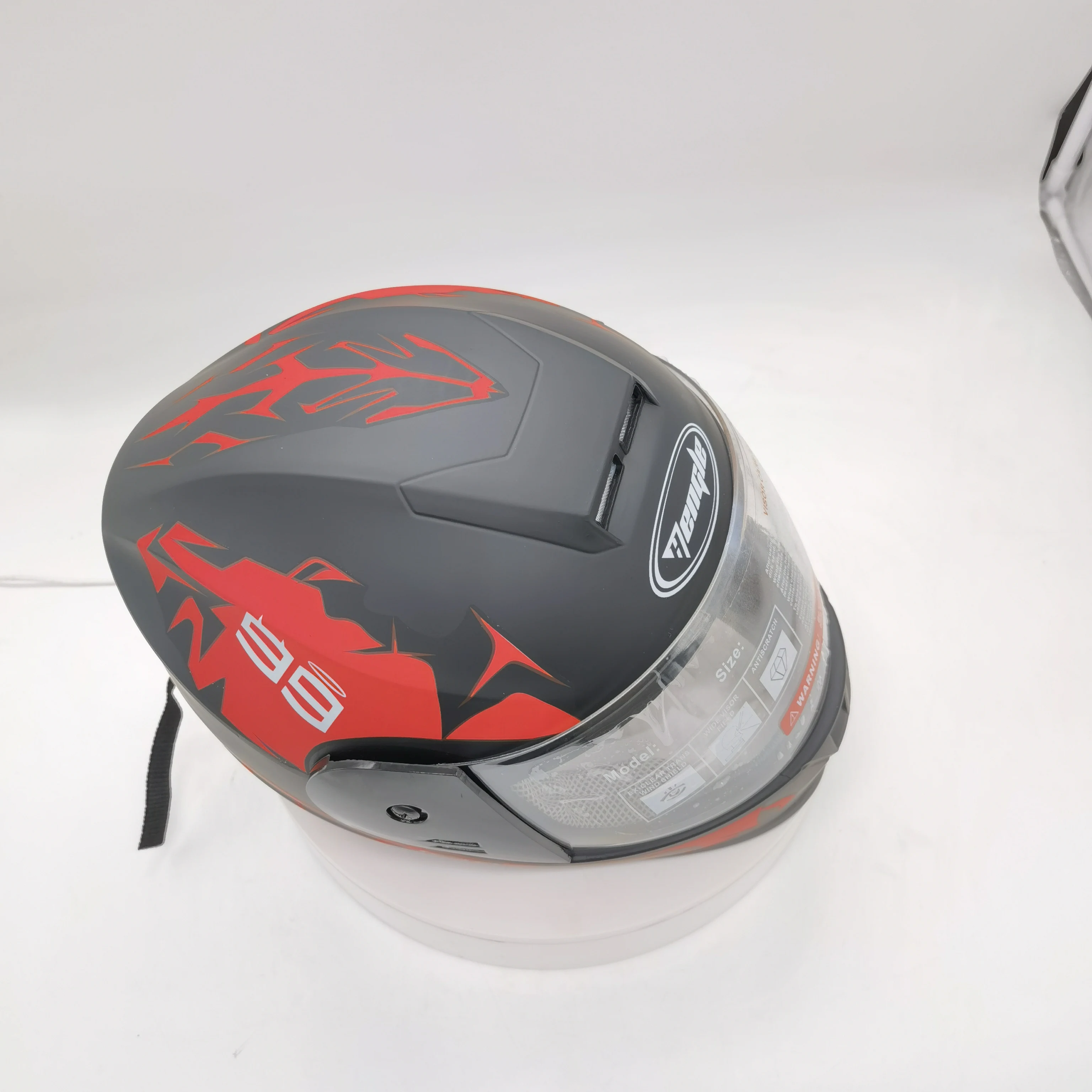 China Original Design Full Face Motorcycle Helmet With Clear Visor