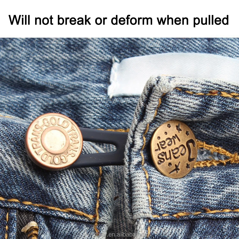  Button Extenders for Jeans, Button Waist Extender