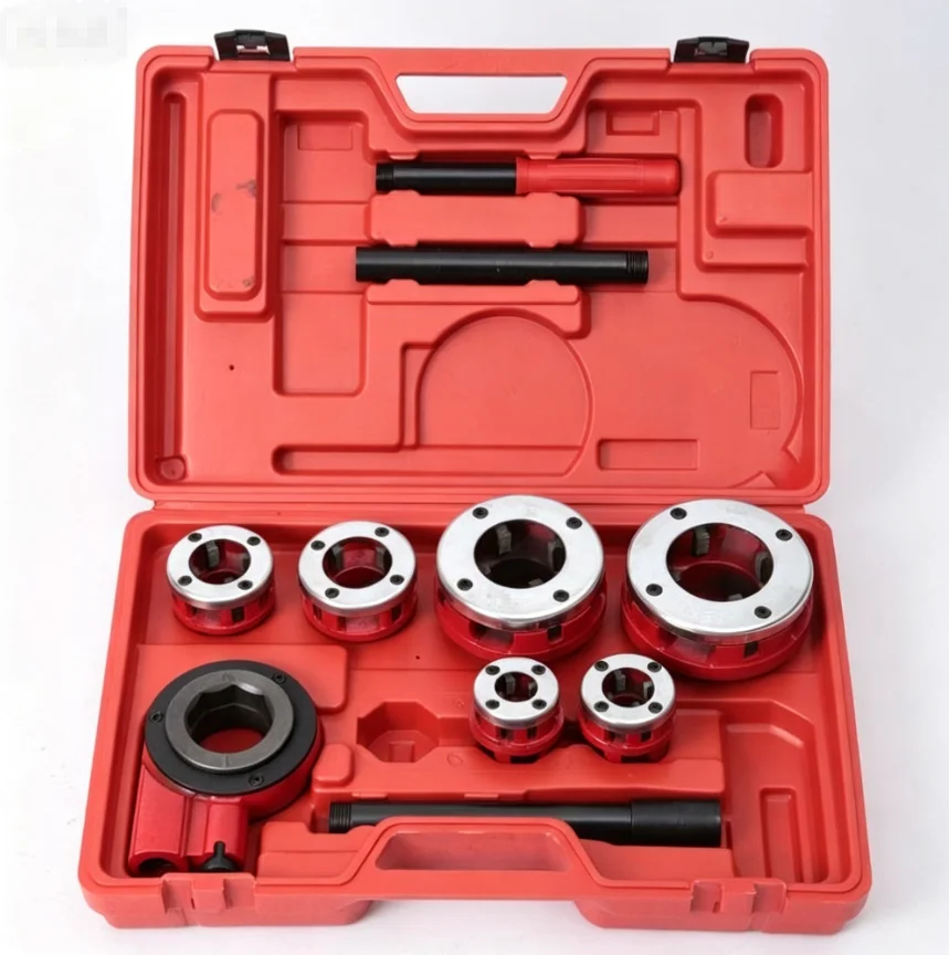 TEBAK Portable Handheld Electric Threading Machine | High Efficiency Small Electric Wire Threading Tool Construction Equipment