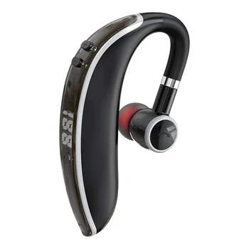 The new Bluetooth headset is a single-ear business model with digital display and a two-ear stereo headset