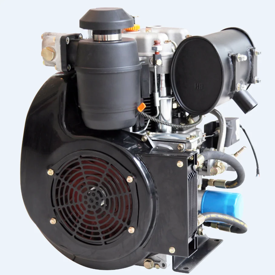 292f電気始動付き2気筒14kwディーゼルエンジン小型電源| Alibaba.com