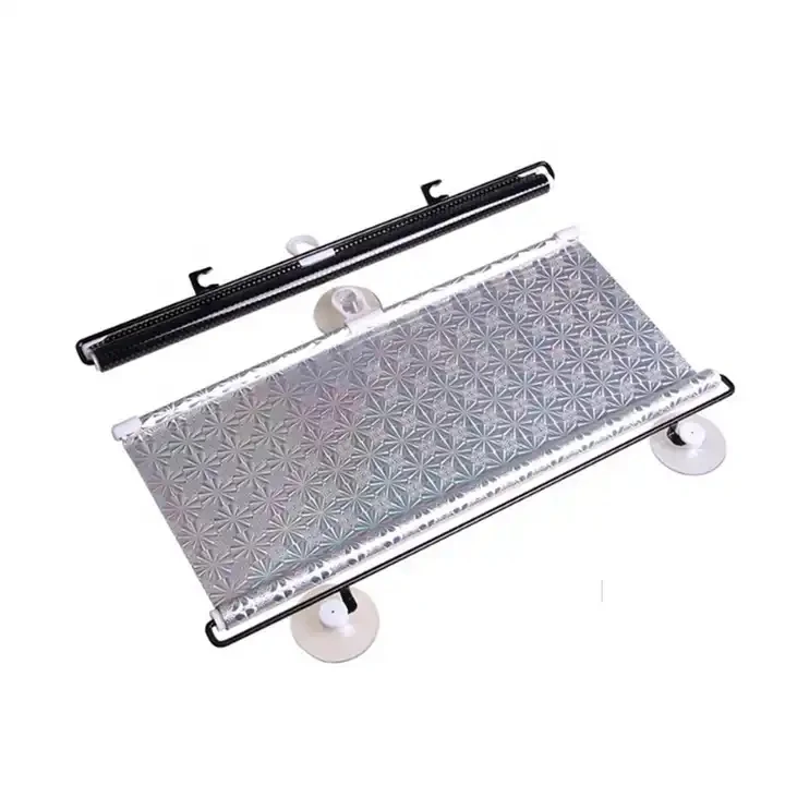 Auto Rolling Curtain Sun Shield Window Insulation Curtain Car Curtain Auto Telescopic Sun Shield