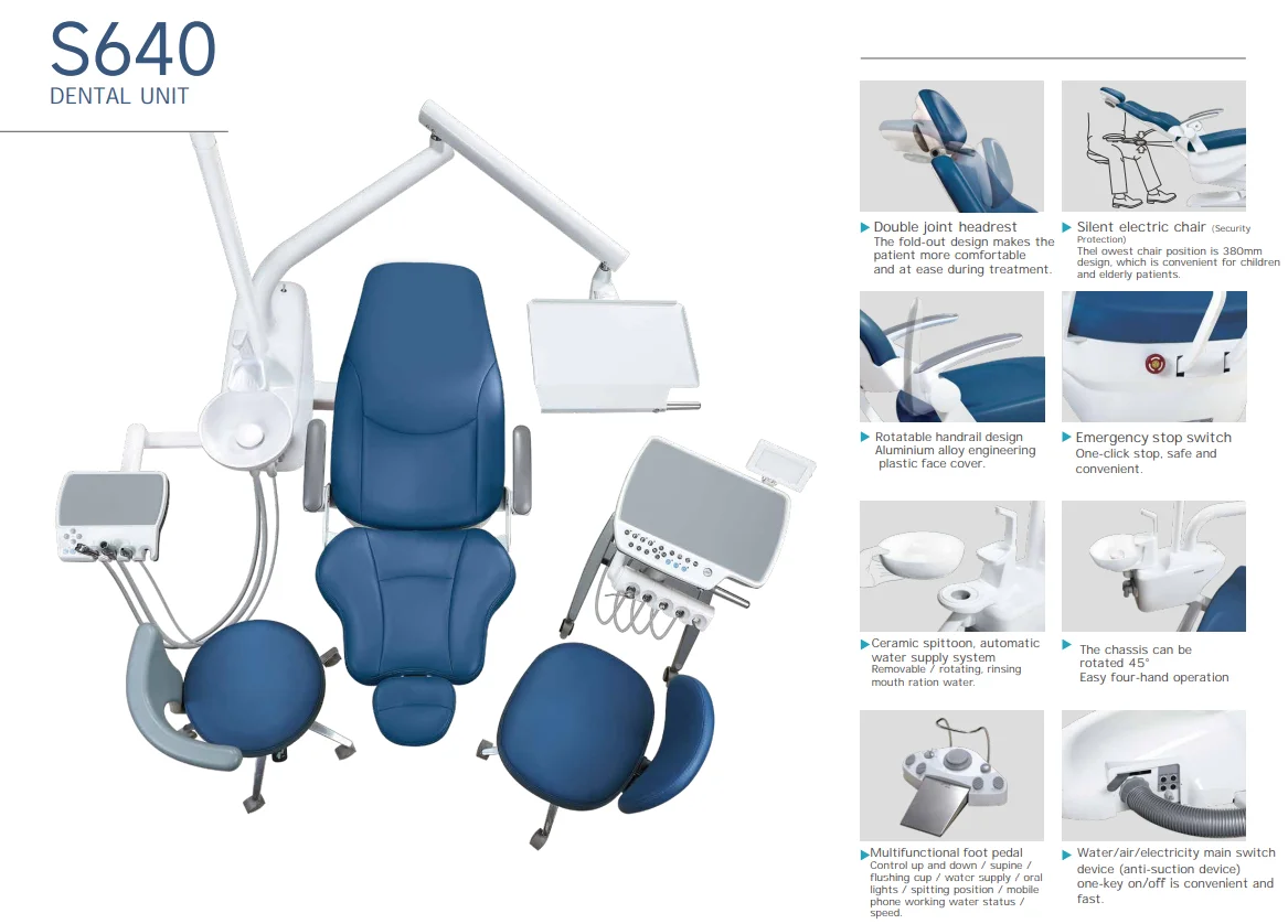 China Implant Multifunction Italian Sale Dental Chair Unit