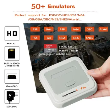 Dropship Retro Game Box Super Console X Video Game Console For  PSP/PS1/MD/N64 WiFi Support HD Out Built-in 50 Emulators With 90000+Games  to Sell Online at a Lower Price