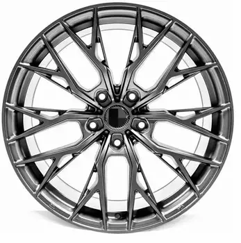 18-20 Inch FLOW Forming Alloy Wheels Rim Black Silver Hyper Black Edge 38mm 35mm PCD 5*114.3