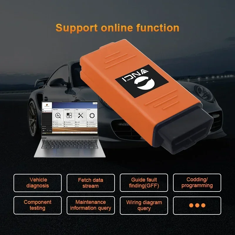 VNCIPT3G Porsche Car Diagnostic Tool with WiFi & USB
