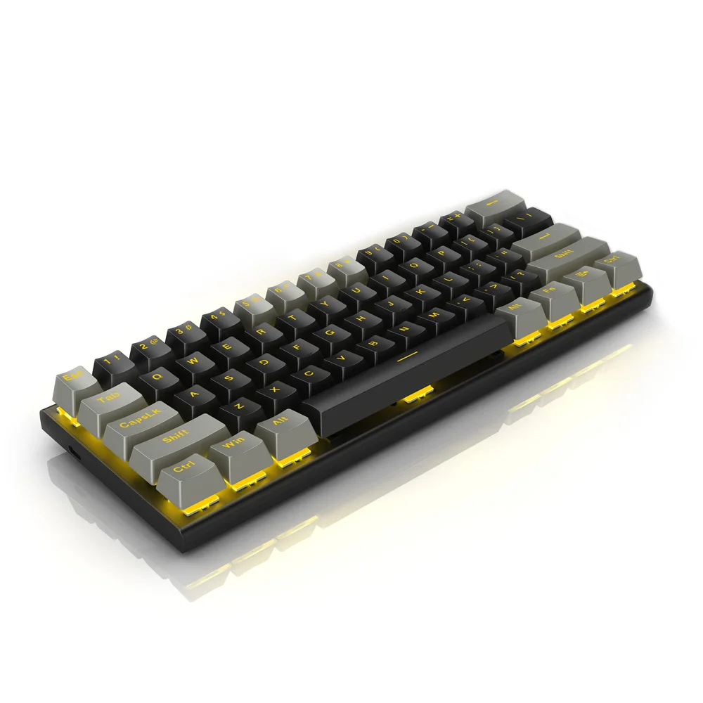 Dareu-Z19 Teclado mecânico com pequeno número, teclado de jogo  personalizado, 2 em 1, Bluetooth, vai antes de trabalhar - AliExpress