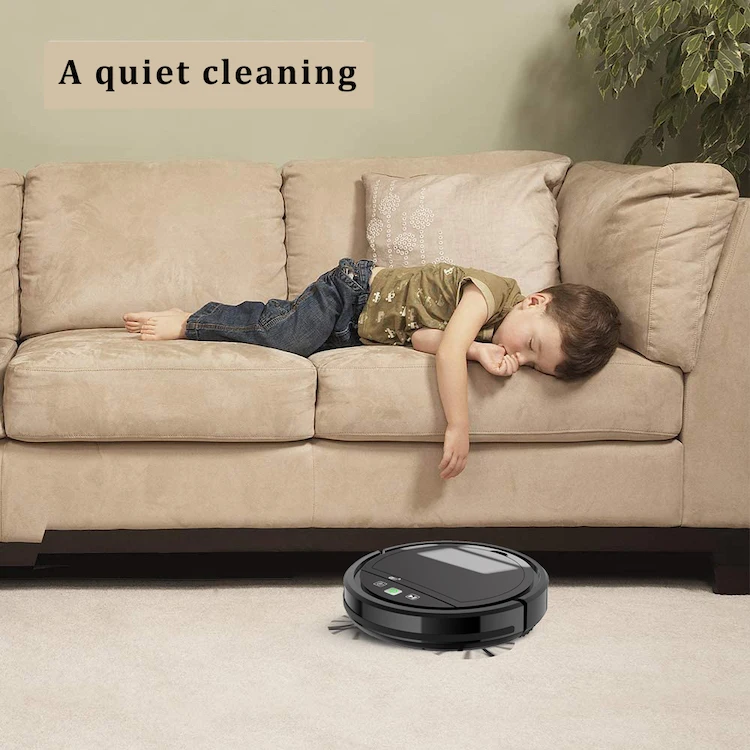 Low Noise Design Multiple Cleaning Modes Robot Vacuum Clean Commercial Sweeper Robot for Floors Carpets Clean