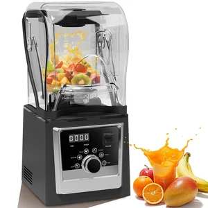 Multifunctional Mixer Juicer and Effective Reducing Soundproof Cover Blender Commercial Heavy With High Quality Juice Blender