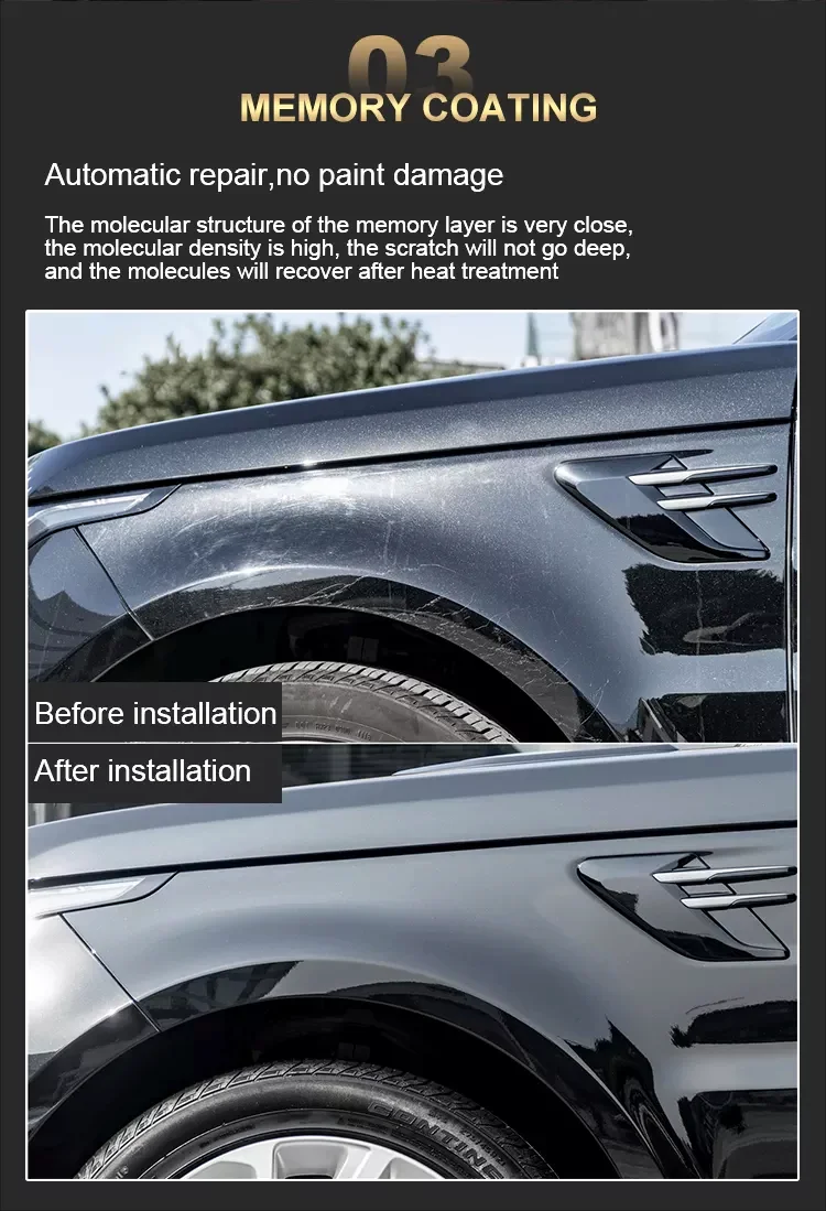 LumaView Ultra Hydrophobic Car Paint Protection Film PPF TPU 3-2 Layer ...
