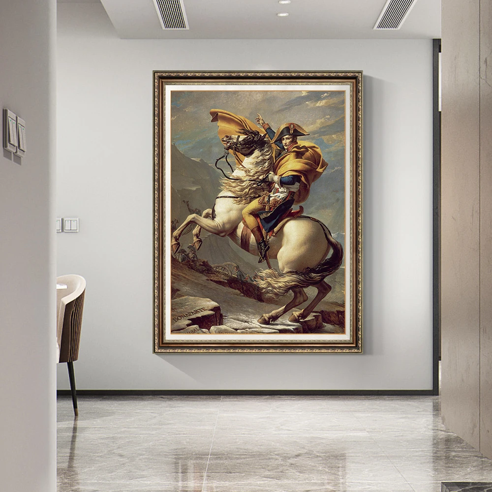 廊下の装飾古典的なナポレオンの肖像画の油絵| Alibaba.com