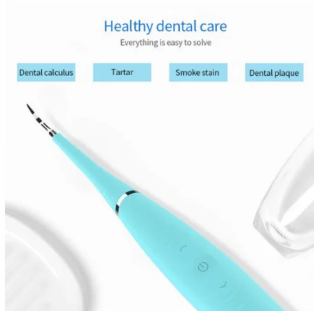 USB зарядка Вибрация Sonic Dental Scaler зубной скалер для удаления зубных пятен клетчатый очиститель инструмент отбеливание зубов Прямая поставка