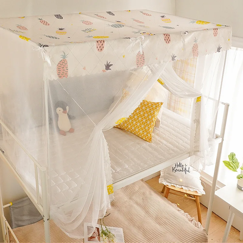 Student Dormitory Mosquito Net Tent For Bunk Bed Mosquito Mesh With Blackout Roof Buy Kids