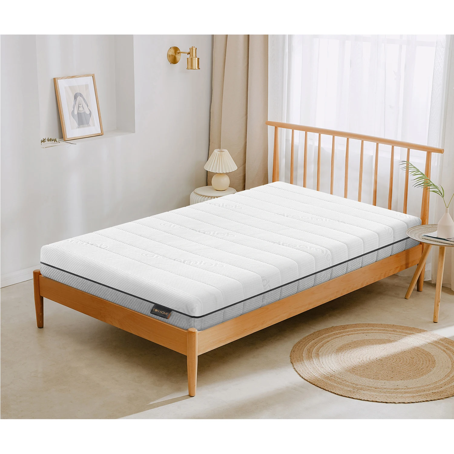 Massage Gel Memory Foam Mattress Topper Soft Bed Mattress Bedroom Furniture Matelas Dream Sleep Bed Rolling  Mattress