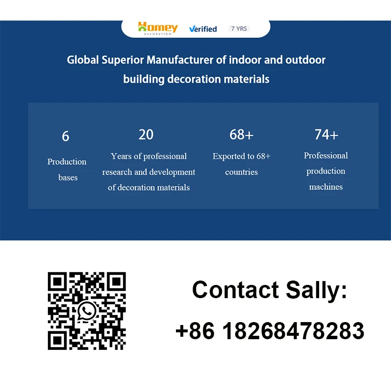 Waterproof PVC Decorative Sheet Heat Insulation UV Marble Wall Panel for Living Room for Household Use