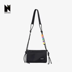 NOXXON New Custom Logo Waterproof Fashion Outdoor Sports Travel Crossbody Bag Casual Bucket Nylon Shoulder Bag for Daily Life