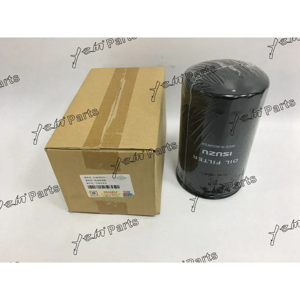 6BG1 Oil Filter 8-98302075-1 for Isuzu Diesel Spare Part 2