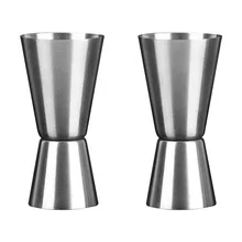 25/50ml stainless steel double measuring cup Japanese style cocktail jigger