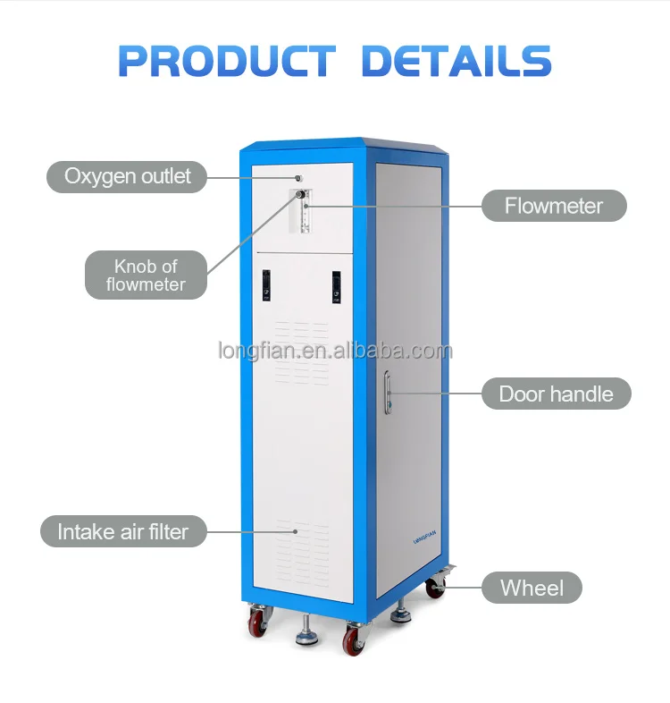 oxygen-concentrator 20L high flows medical high flow 20lpm oxygen concentrator for hospital medical physical therapy equipment