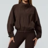Loose jacket-- Brown