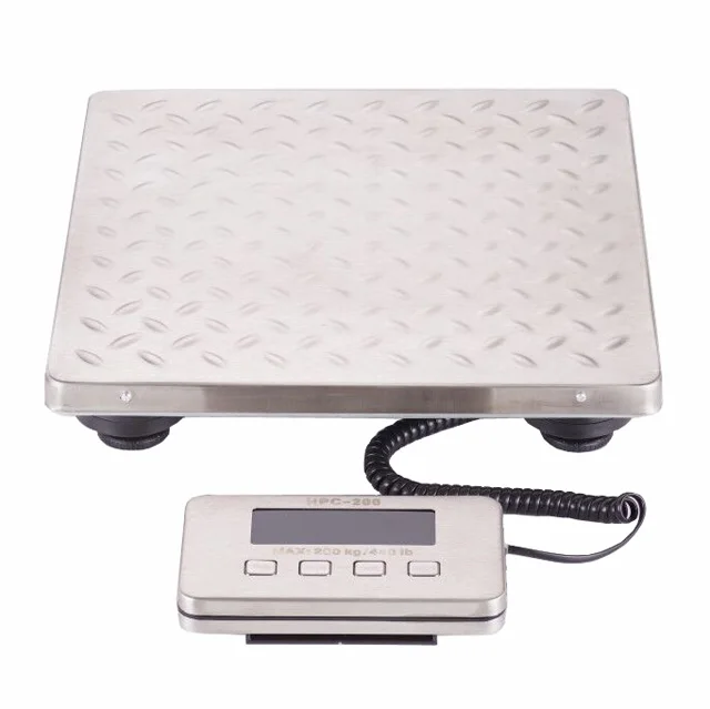 200kg stainless steel postal weighing scale