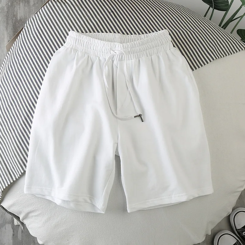 Günstige Herren-Shorts, lässig, elastische Taille, Kordelzug, Sommer-Strand-Shorts580_voghion.com