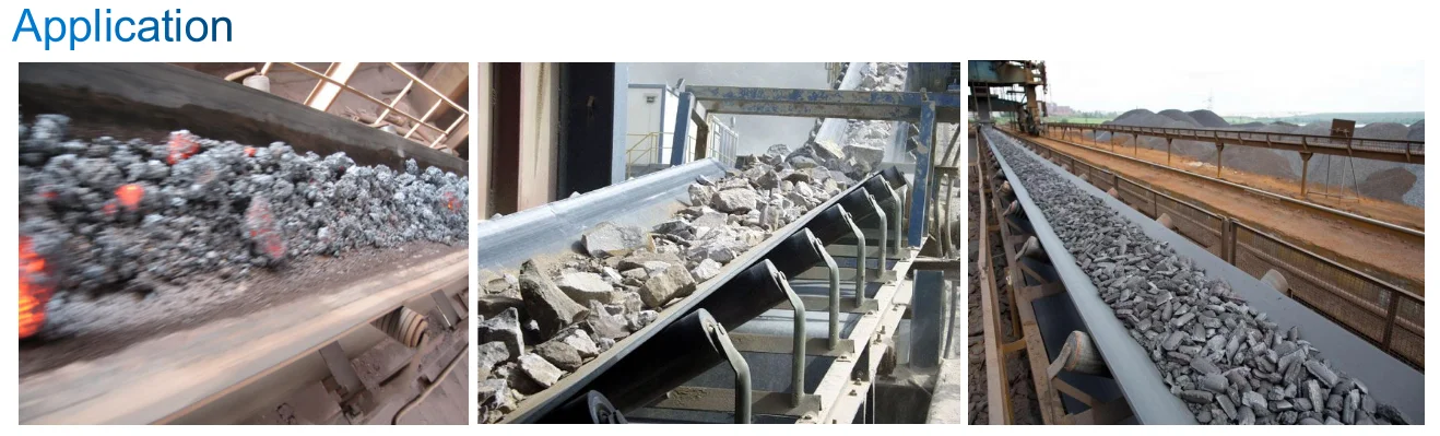 Rubber Plastic PVC PU Different Types of Conveyor Belts supplier