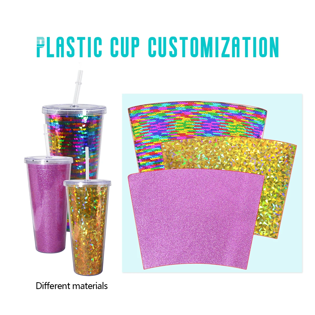 2023 Promotional Gifts Children Cartoon 16 OZ Mouse Ear Shape Dome Lid  Clear Acrylic Plastic Tumbler Cups With Straws