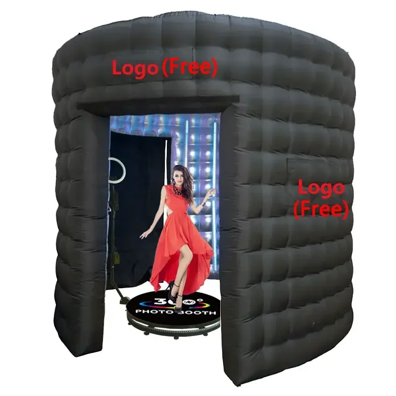 Inflatable Photo Booth Tent Outdoor 360 Photo Booth Automatic ...