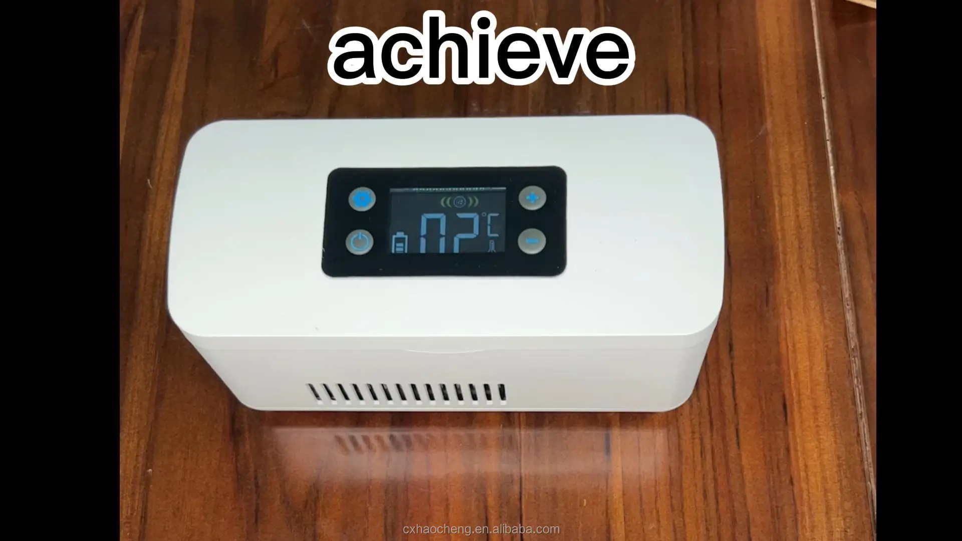 Refrigerator Portable Insulin Cooler Box Outdoors Cooling Black 247.5ml