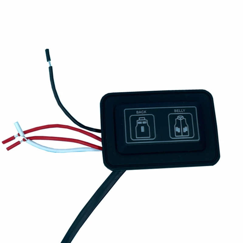 Temper Button 3 Levels Temperature Push Button Switch for Heated Clothes