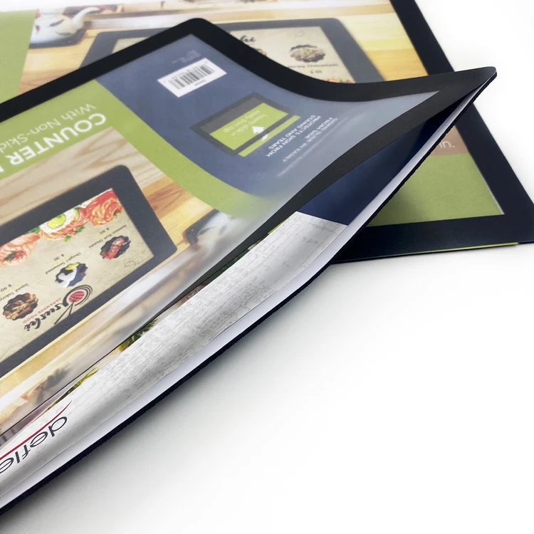 A2 A3 A4 Custom Size Interchangeable Desk Window Counter Mat With Photo Insert for Advertising