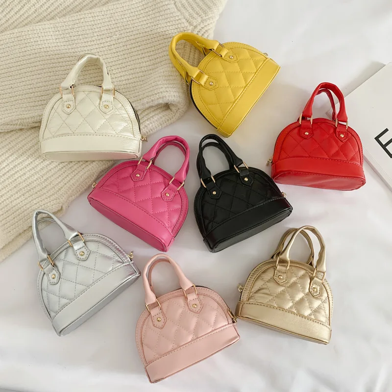 2022 New Fashion Girls Shell Princess Hand Bags Shoulder Bag With