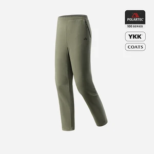 OEM ODM Custom logo Polartec 100 Fleece Pants Men's Outdoor Warm Hiking Mountain Trousers Casual Cycling 100% Polyester Standard