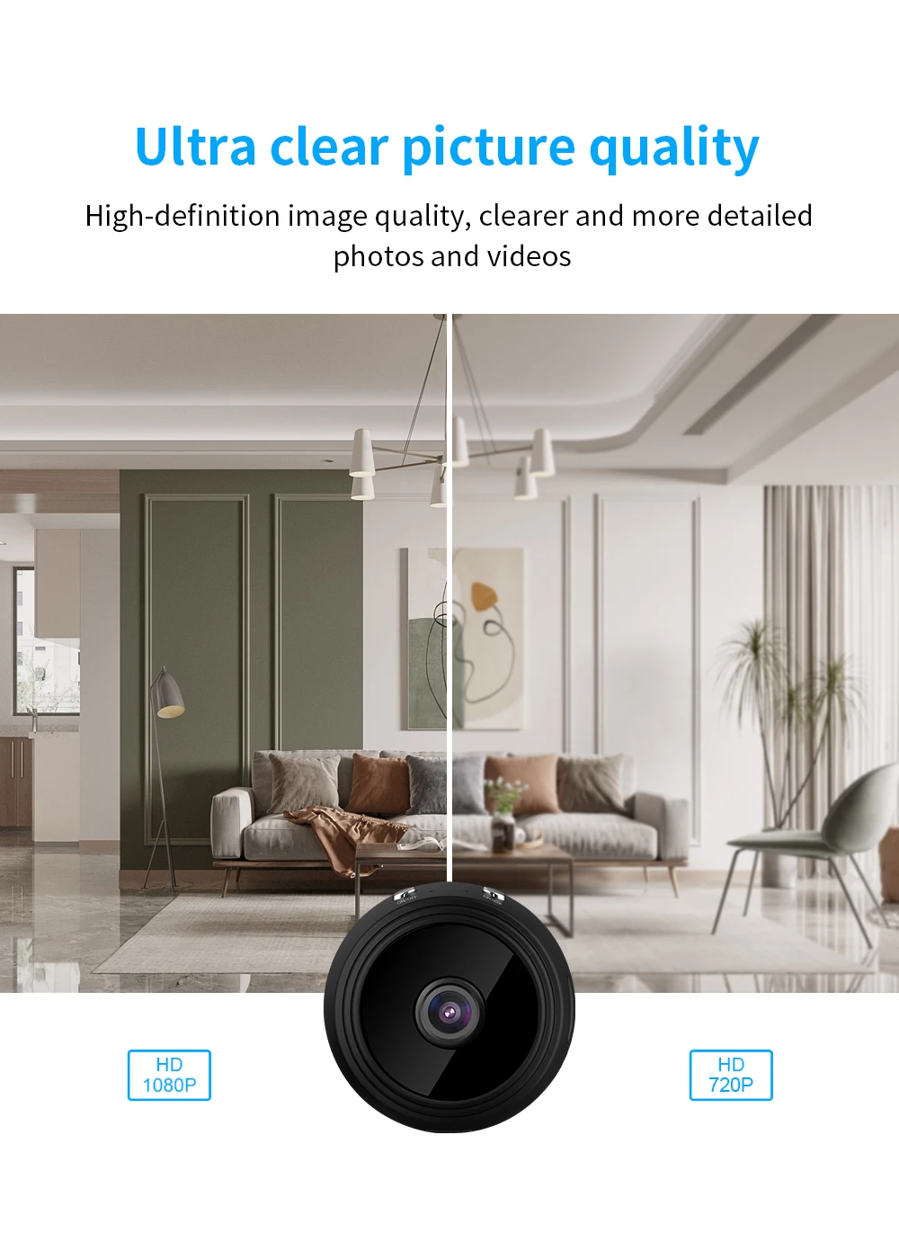 A9 Wifi Camera Smart Home Smallest Camera Full HD 1080P Micro Camcorder Small Wireless Infrared CCTV A9 Camera