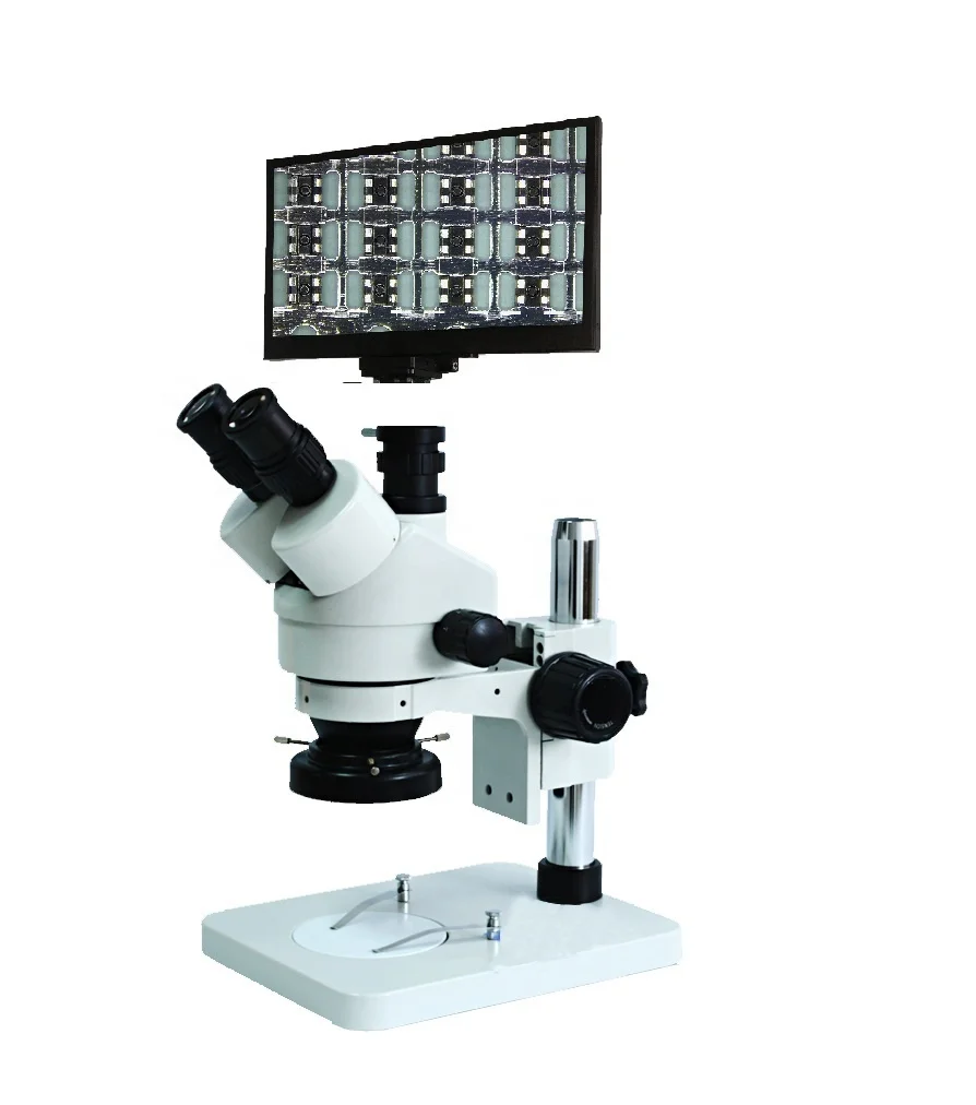 BOSHIDA Binocular Digital Microscope Main Board PCB Repair Cell Phone Repair With Measurement Stereo Microscope With LED