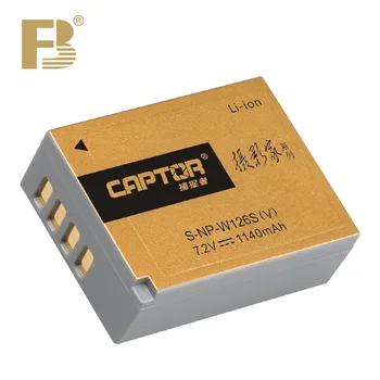 CAPTOR S-S-NP-W126S(V))Battery 1140mAH New Upgrade outdoor long time digital kit camera Battery